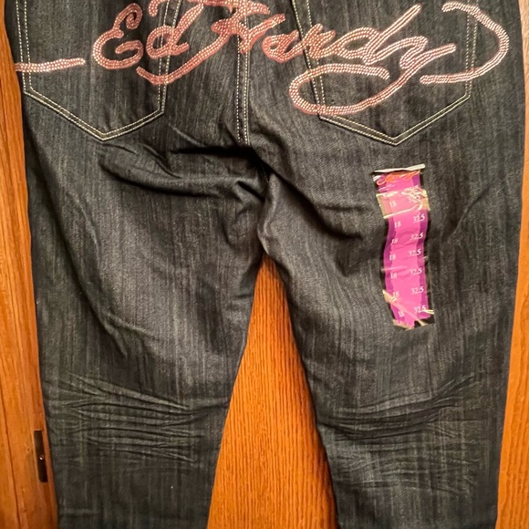 Ed Hardy Jeans 18 X 32.5 - Picture 7 of 8